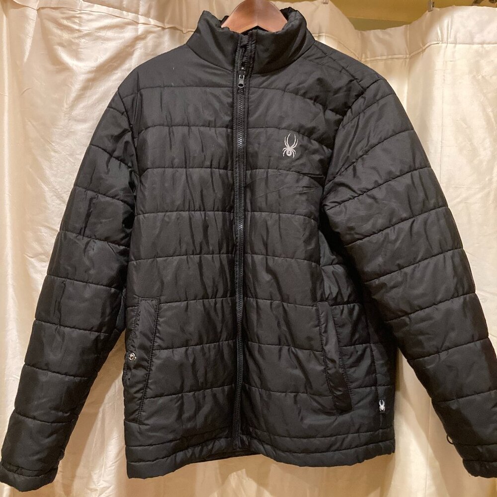 Spyder Boys Jacket XL 14/16 Black